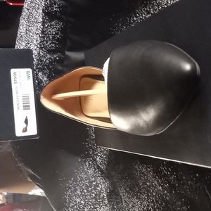 Naturalizer Tamara, Black Smooth flat 9W